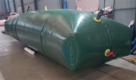 9000 ลิตร ถังน้ํายืดหยุ่น PVC ผ้าใบ ถังน้ําพับ ถังเก็บน้ําฝน