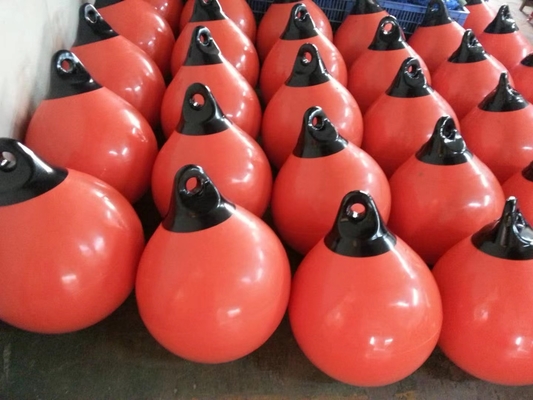 A55 D 21.6" * H 23.6" ((อินช์) เครื่องลมกันแสง UV เรือ Fender Fairway Float Dock Buoy