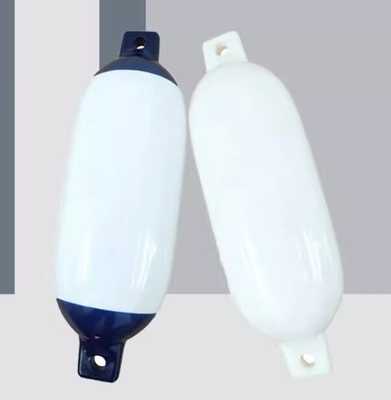 สีฟ้า สีขาว F6 PVC Marine Dock Bumpers 31mm กระจกตา Fender เรือ 270 mm X 1090 mm