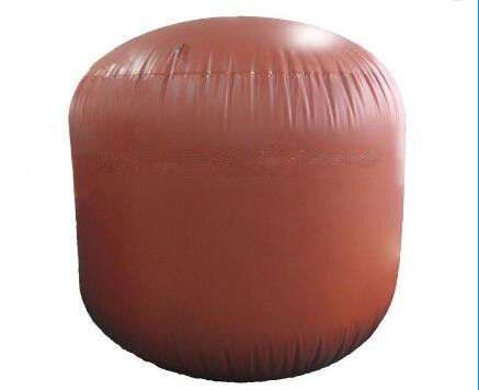 การป้องกัน UV ถังเก็บก๊าซเมธาน เนื้อผ้าเคลือบ PVC สําหรับโรงงานชีวไกส