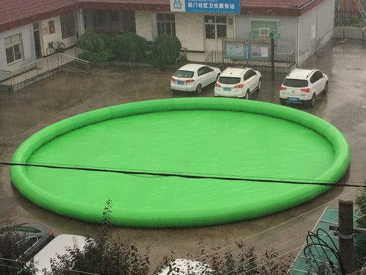 โลโก้ที่กําหนดเอง สระว่ายน้ํา PVC สามารถถอดและพกพาได้