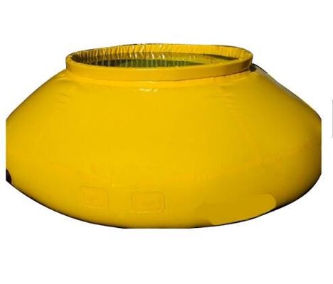 น้ําประปาทรงกระเทียม PVC กระถางน้ํา ถังน้ําพับยืดหยุ่นกระเพาะ 4500L