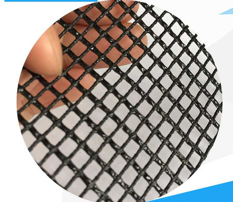 เสริม Mesh พีวีซีเคลือบ Mesh ไม่เลื่อนสําหรับการบรรจุ Pallet แผ่นกล่อง 450 กรัม