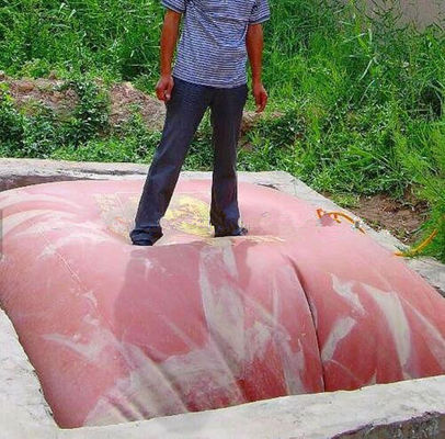 ถังเก็บเมธานกระจกอ่อน 10000L สําหรับเก็บเมธาน / ก๊าซธรรมชาติ ถังน้ํามันกระจก