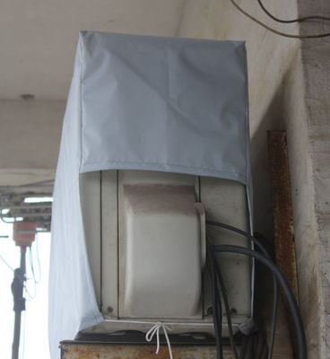ผ้าคลุมเครื่องปรับอากาศกัน UV, 420D Oxford ผ้าคลุมอุปกรณ์กลางแจ้ง