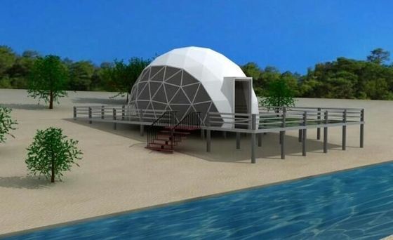 UV - การรักษาที่ชัดเจน Tent Camping ครึ่งกลม Geodetic Dome Tent งานแต่ง Tent Dome เท็นท์งานเลี้ยง