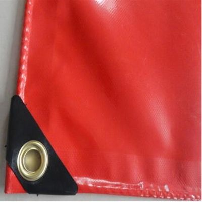 14 OZ ผ้าผนัง PVC ที่เคลือบกระจ่างใส กันน้ํา สําหรับฝาเรือหรือฝารถบรรทุก