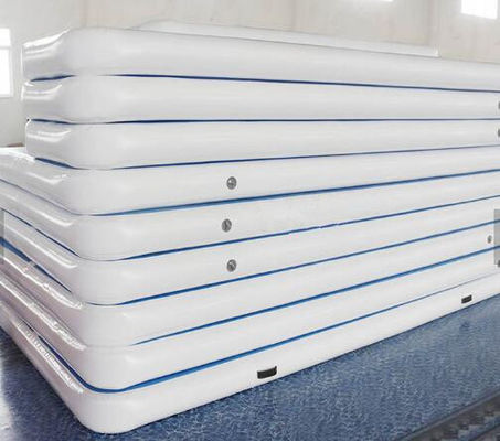 แผ่นกีฬาออกกําลังกายที่แน่นอากาศ Air Track Mat แผ่นกีฬาออกกําลังกายอากาศที่ทนทานสําหรับการวิ่ง
