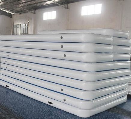 0.9 มิลลิเมตร ความหนา Gymnastics Air Mat, Air Track Inflatable สําหรับการฝึกกาย