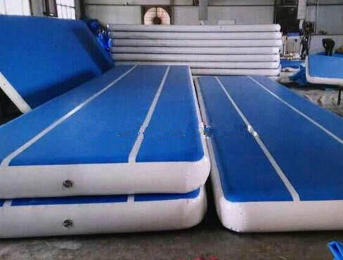 ก๊าซแน่นกีฬาออกกําลังกาย Air Mat, ความแข็งแรงสูงกระโดด Mat กับดีกาว Air Track Mat