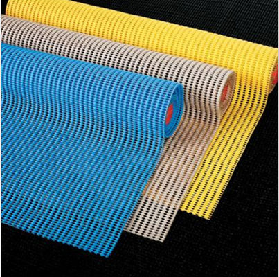 เพียงแค่เปลือกออก PVC ไม่ลื่น Mat ใช้งานใหม่ยาวนาน Polyester Mesh Anti Alip Bath Mat