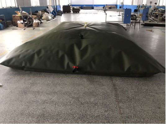 7000L หมอนทรงทะเลทราย PVC ถังเก็บน้ํายืดหยุ่น สําหรับการเกษตร ถังเก็บน้ํา
