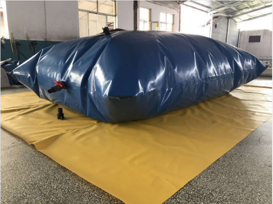 7000L หมอนทรงทะเลทราย PVC ถังเก็บน้ํายืดหยุ่น สําหรับการเกษตร ถังเก็บน้ํา