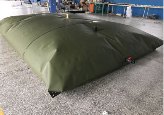 7000L หมอนทรงทะเลทราย PVC ถังเก็บน้ํายืดหยุ่น สําหรับการเกษตร ถังเก็บน้ํา