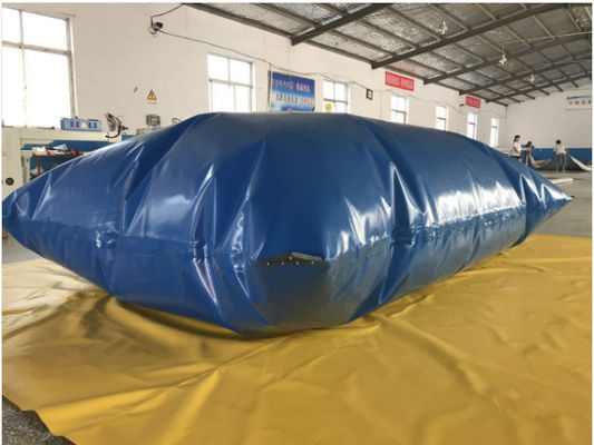 100000L การช่วยเหลือฉุกเฉิน ทนความแห้ง PVC ถังน้ําผ้าใบ ถังน้ําพกพา