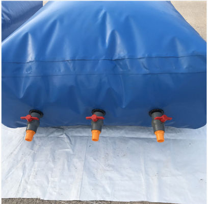 ถังเก็บน้ําหมอน PVC 10000L ถังเก็บน้ําขนาดใหญ่ขนาดยืดหยุ่น ถังเก็บน้ํา
