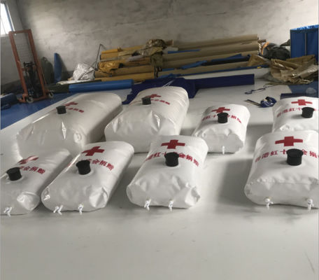 PVC ถังเก็บน้ําแบบอัดลม กระจกสําหรับโรงงานน้ํา บ้าน 300L ถังน้ําทหาร