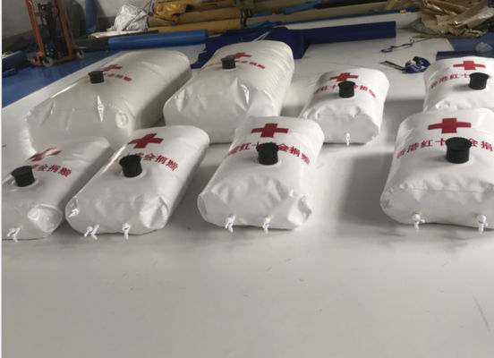 PVC ถังเก็บน้ําแบบอัดลม กระจกสําหรับโรงงานน้ํา บ้าน 300L ถังน้ําทหาร