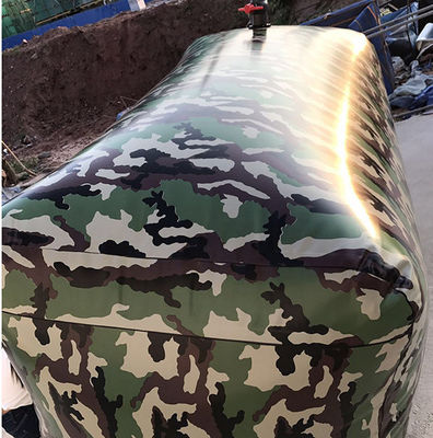2000L น้ําหนักเบา ถังน้ํากระเบื้อง ถังน้ําเคลือบ PVC ถังน้ําพกพา
