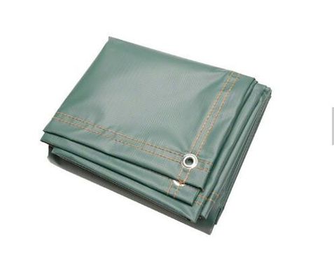 14 OZ ผ้าผนัง PVC ที่เคลือบกระจ่างใส กันน้ํา สําหรับฝาเรือหรือฝารถบรรทุก