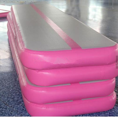 0.9 มิลลิเมตร ความหนา Gymnastics Air Mat, Air Track Inflatable สําหรับการฝึกกาย