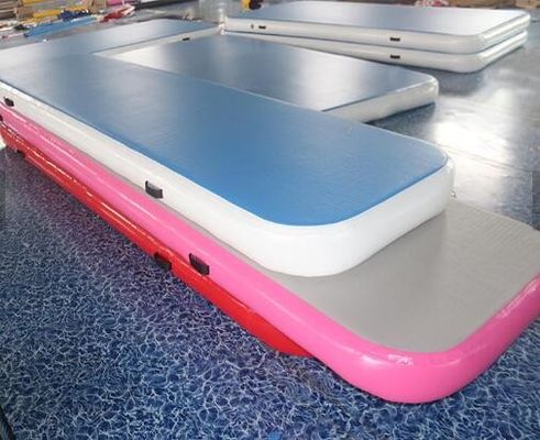 ก๊าซแน่นกีฬาออกกําลังกาย Air Mat, ความแข็งแรงสูงกระโดด Mat กับดีกาว Air Track Mat