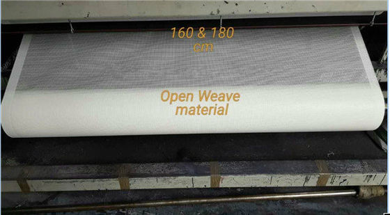 ผ้าปูเลสเตอร์ Mesh PVC ปรับปรุงอากาศ ป้องกัน UV หมักสําหรับลม