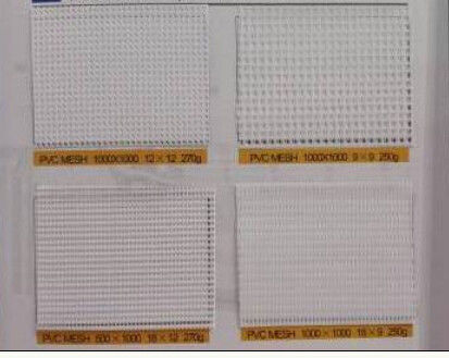 ผ้าปูเลสเตอร์ Mesh PVC ปรับปรุงอากาศ ป้องกัน UV หมักสําหรับลม