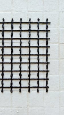 สินค้าประเภทอุตสาหกรรม PVC โพลิเอสเตอร์ Mesh Geogrid สําหรับรถไฟฟ้าหรือพื้นดินอ่อน