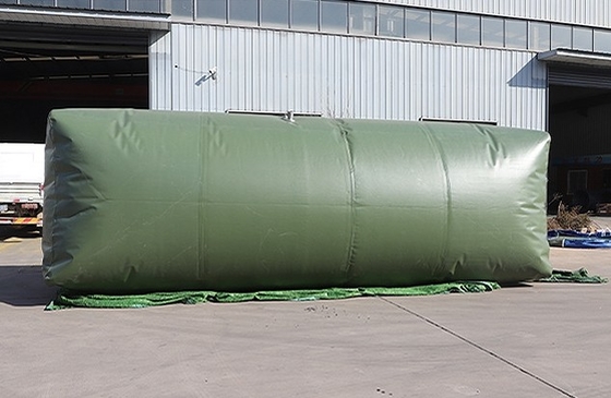 ถังขนส่งน้ํามันที่ไม่เป็นอันตรายต่อสิ่งแวดล้อม 10000L ด้วยวัสดุ TPU ที่พับได้