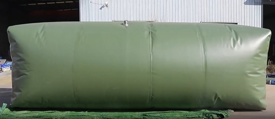 ถังขนส่งน้ํามันที่ไม่เป็นอันตรายต่อสิ่งแวดล้อม 10000L ด้วยวัสดุ TPU ที่พับได้