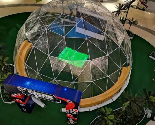16M กว้าง PVC ภูมิทัศน์ หอพักกลางแจ้ง โรงแรม Igloo หอจัดเลี้ยง หอจัดแสดงขนาดใหญ่