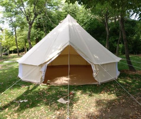 Glamping Luxury Yurt Bell กันไฟ ผ้าใบทับทิม แซฟารี่เท็นท์ ผ้าผ้าปูกันน้ํา