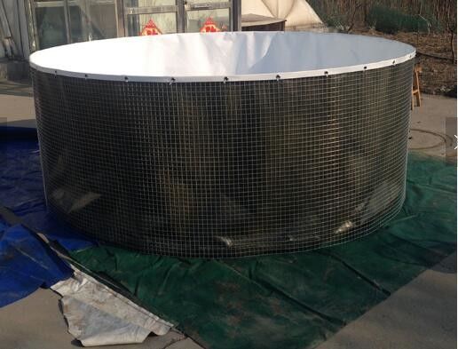 2MM สแตนเลส Mesh ธาตุปลากระเบื้องและกระเบื้องปลาการเลี้ยงปลา กลมปลาสระปะการังปลา