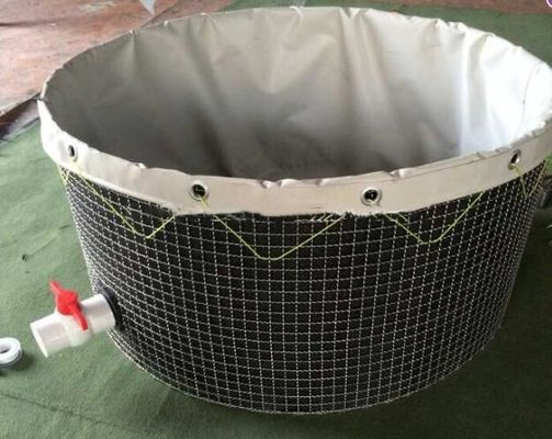 2MM สแตนเลส Mesh ธาตุปลากระเบื้องและกระเบื้องปลาการเลี้ยงปลา กลมปลาสระปะการังปลา