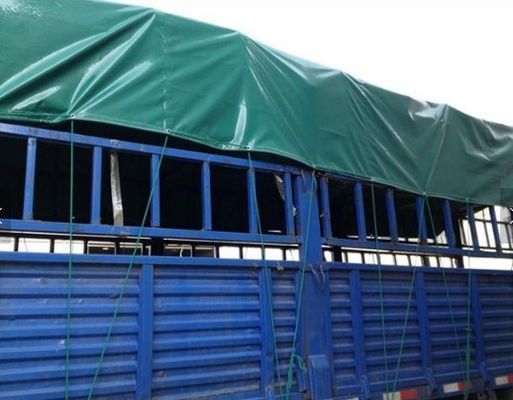 780 กรัม ผ้าปอลิเอสเตอร์เคลือบ PVC กันน้ํา ผ้ากระเบื้องรถยนต์ปกป้อง UV