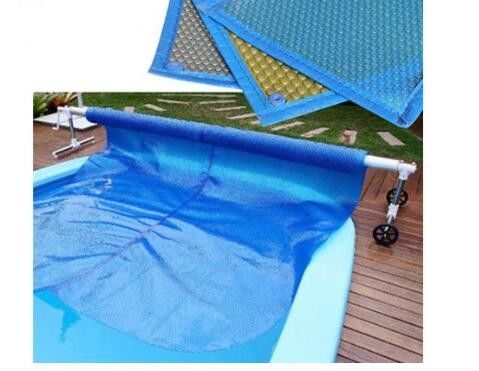 500 Um Bubble Solar Pool Cover ความยาว สระว่ายน้ําที่กําหนดเอง วัสดุ สระว่ายน้ํา