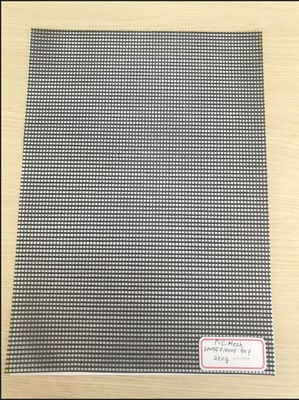 500D X 500D 9x13 เสริม PVC ผิวเคลือบโพลีเอสเตอร์ Mesh สีดํา Mesh สําหรับรั้วภายนอก