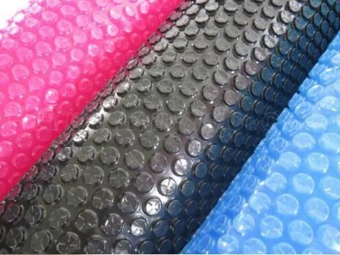 500 Um กันน้ําสระว่ายน้ําฤดูหนาว ครอบคลุมในพื้นดิน ปกปิด PE สีฟ้า พลาสติก หลังสระว่ายน้ําแสงอาทิตย์