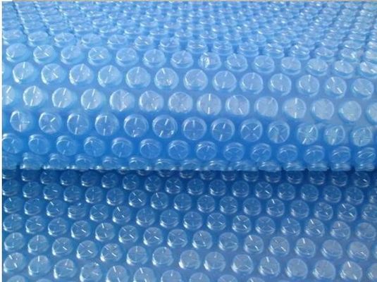 500 Um กันน้ําสระว่ายน้ําฤดูหนาว ครอบคลุมในพื้นดิน ปกปิด PE สีฟ้า พลาสติก หลังสระว่ายน้ําแสงอาทิตย์