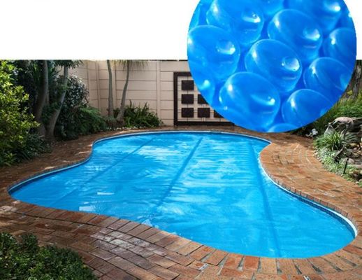 การป้องกัน UV PE Bubble สระว่ายน้ํากันน้ํา ผ้าคลุมแสงอาทิตย์ สําหรับสระว่ายน้ําทรงสี่เหลี่ยม
