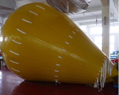 8000KGS พีวีซี ปาราชูท ถุงยกอากาศแบบปูปลา ถังน้ํา อุปกรณ์การช่วยเหลือ บอลลูน
