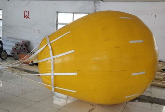8000KGS พีวีซี ปาราชูท ถุงยกอากาศแบบปูปลา ถังน้ํา อุปกรณ์การช่วยเหลือ บอลลูน