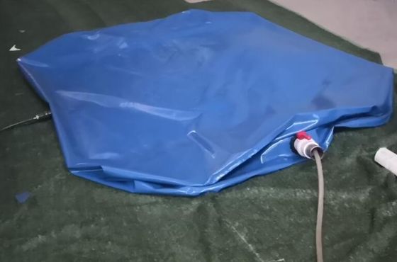 300L พับได้ พับได้ PVC หมอน ผ้าใบ ถังน้ํา ถังน้ําพกพา ใช้ในการเก็บ