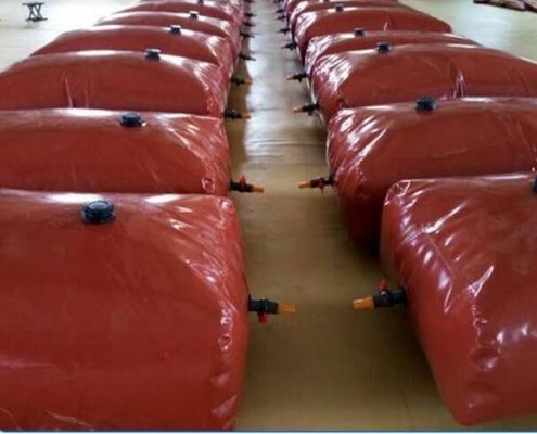 4500L พับได้ PVC หมอนเก็บเก็บ ถังน้ํากระเบื้อง ถังน้ําพกพา ใช้ในการเก็บ