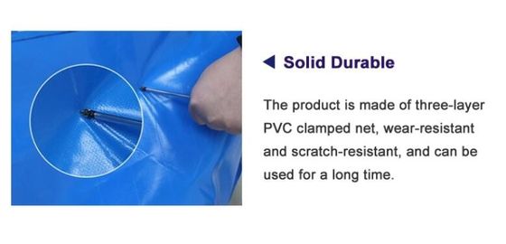 5000L สัตว์เลี้ยงปลา สาย Mesh สัตว์เลี้ยงปลา ถังปลา สระปลา ถังพลาสติก Diy สระปลา