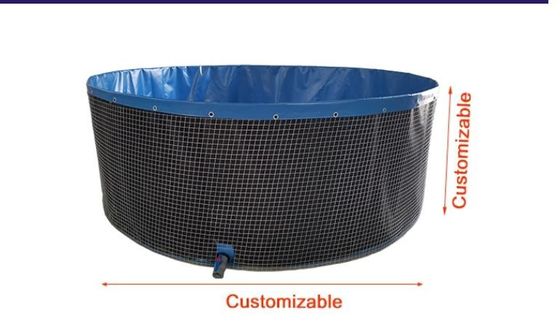 5000L สัตว์เลี้ยงปลา สาย Mesh สัตว์เลี้ยงปลา ถังปลา สระปลา ถังพลาสติก Diy สระปลา