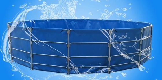 5000 ลิตร ถังปลาพับได้ 0.9 มม PVC ผ้าใบสําหรับฟาร์มปลา สระปลา สระปลาพลาสติก