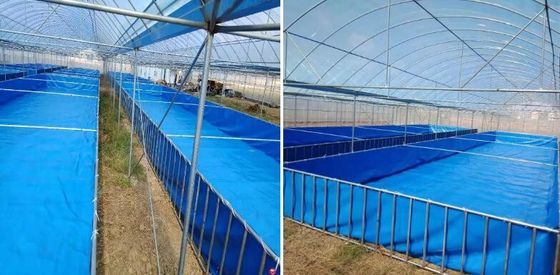 5000 ลิตร ถังปลาพับได้ 0.9 มม PVC ผ้าใบสําหรับฟาร์มปลา สระปลา สระปลาพลาสติก