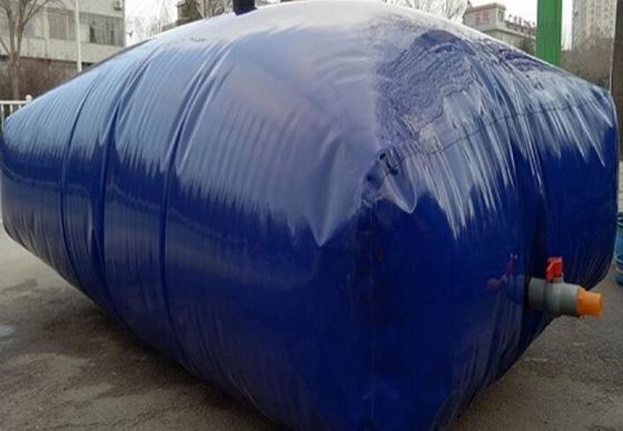 หมอนกันน้ําน้ํา 0.7 มิลลิเมตร PVC ผ้าใบ ถังเก็บน้ํา ถังน้ําพลาสติกขนาดใหญ่